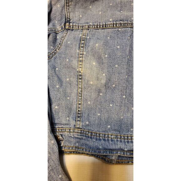 CHEROKEE STONEWASHED GIRLS DENIM CROP JACKET - Picture 7 of 7